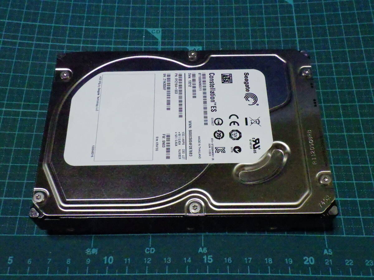 Y2003# 動作確認済み Seagate Constellation ES ST1000NM0011 HDD 1TB SATA 3.5インチ拍卖
