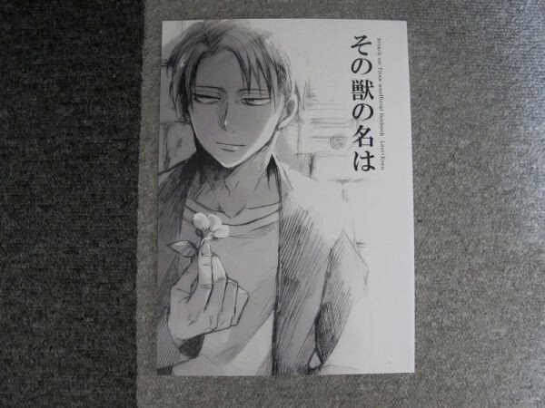 進撃の巨人■76p長編■その獣の名は/リヴァエレ■kk大笑/日蚊拍卖