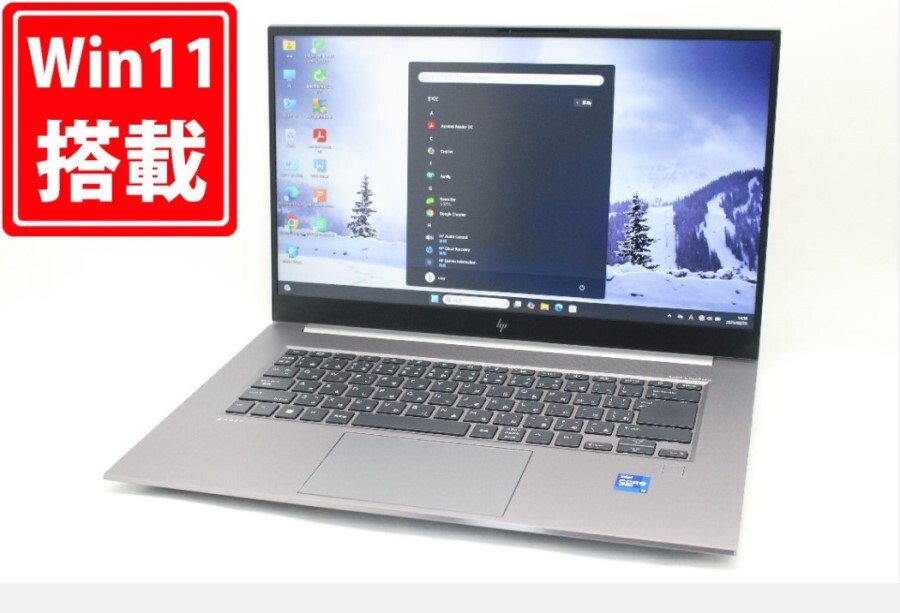 ゲーミングPC 中古良品 フルHD HP ZBook Studio G8 Win11 8コア 第11世代 i7-11850H 32GB NVMe 1TB NVIDIA RTX A2000 カメラ Wi-Fi6 :1031m拍卖