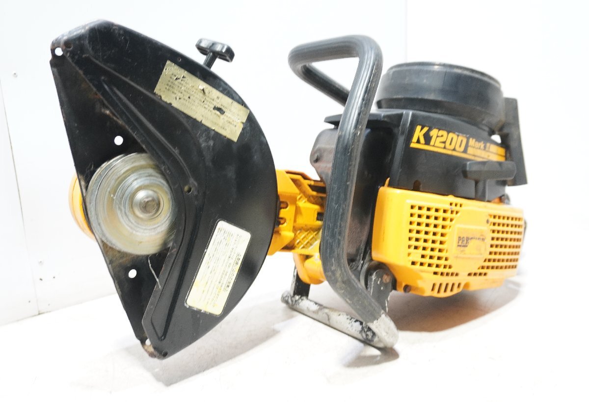 170☆PARTNER パートナー エンジンカッター K1200 MarkⅡ コンクリートカッター 2ストローク 整備済み◇3A-804拍卖
