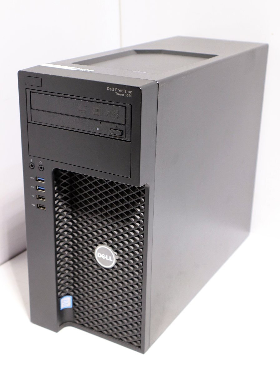 140☆DELL Precision Tower 3620 Xeon E3-1270 RAM16GB SSD256GB HDD3TB NVIDIA Quadro P2000◇3A-309拍卖