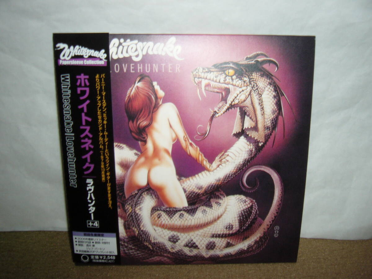 名手故Bernie Marsden/Neil Murray/Dave Dowle等参加 大傑作2nd「Lovehunter」リマスター紙ジャケット仕様限定版 国内盤中古。拍卖