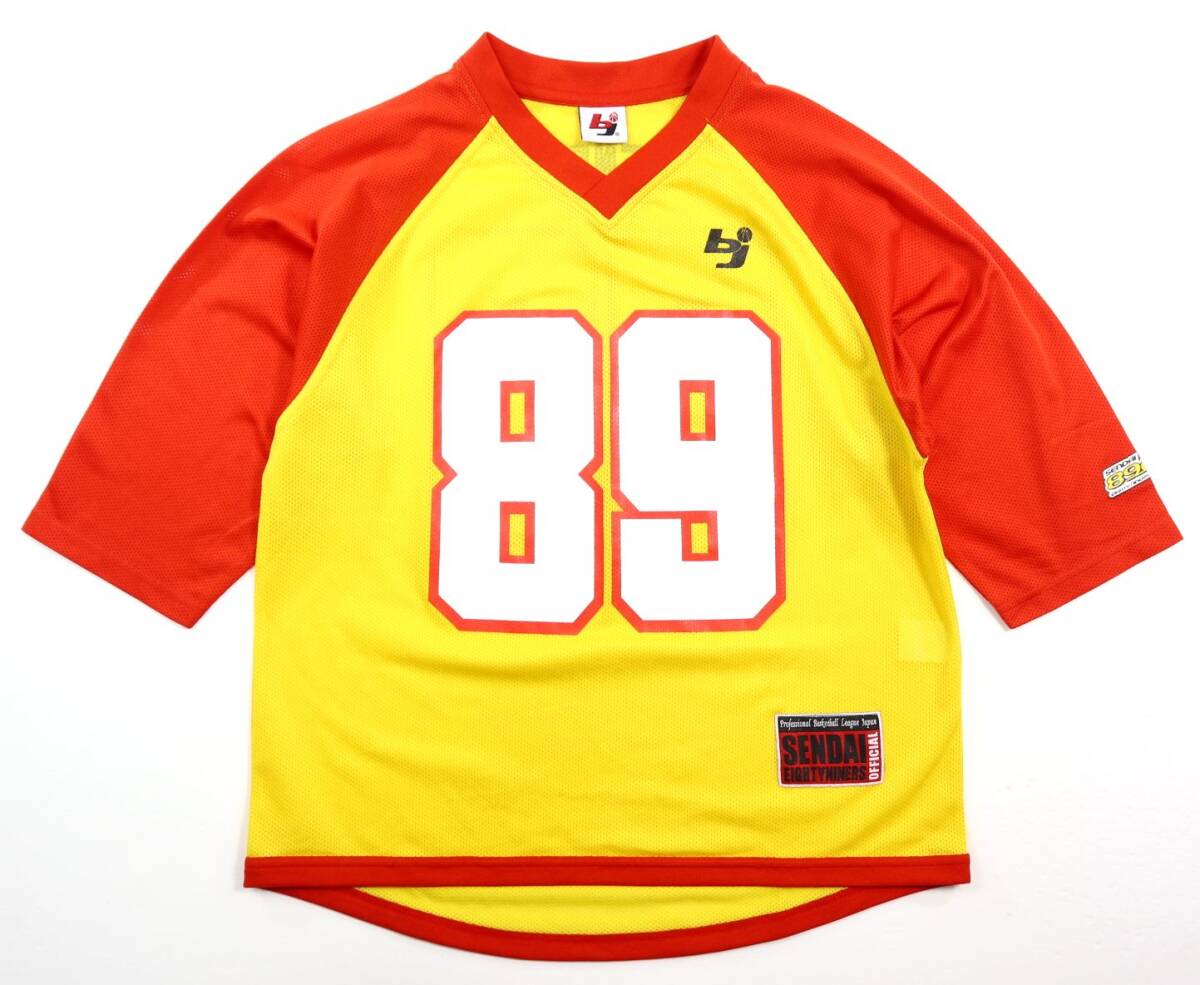 極美品★B.LEAGUE 仙台89ERS メッシュユニフォーム/Bリーグ/半袖シャツ/Sサイズ拍卖