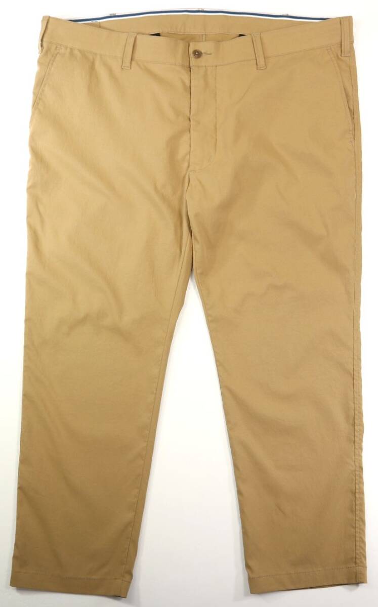 美品★大きいサイズ★EDWIN JERSEYS エドウィン ジャージーズ クールアンクルテーパード チノトラウザー ERK33A/ストレッチチノパンツ/3L拍卖