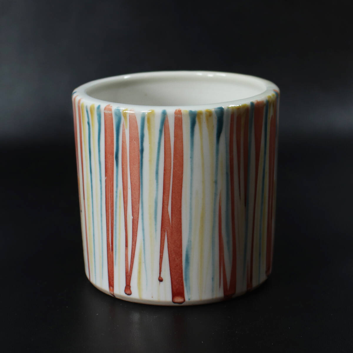 『北大路魯山人』作/赤絵 火入(共箱) <R07>拍卖