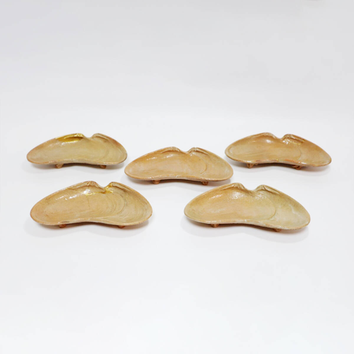 10代楽吉左衞門旦入造 染付文人図小鉢 5客 共箱 うつわ/食器 TUT056拍卖