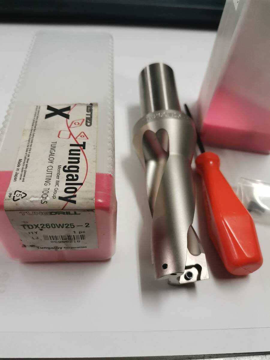 Tungaloy タンガロイ TDX260W25-2 TDXドリル 刃先交換式ドリル拍卖