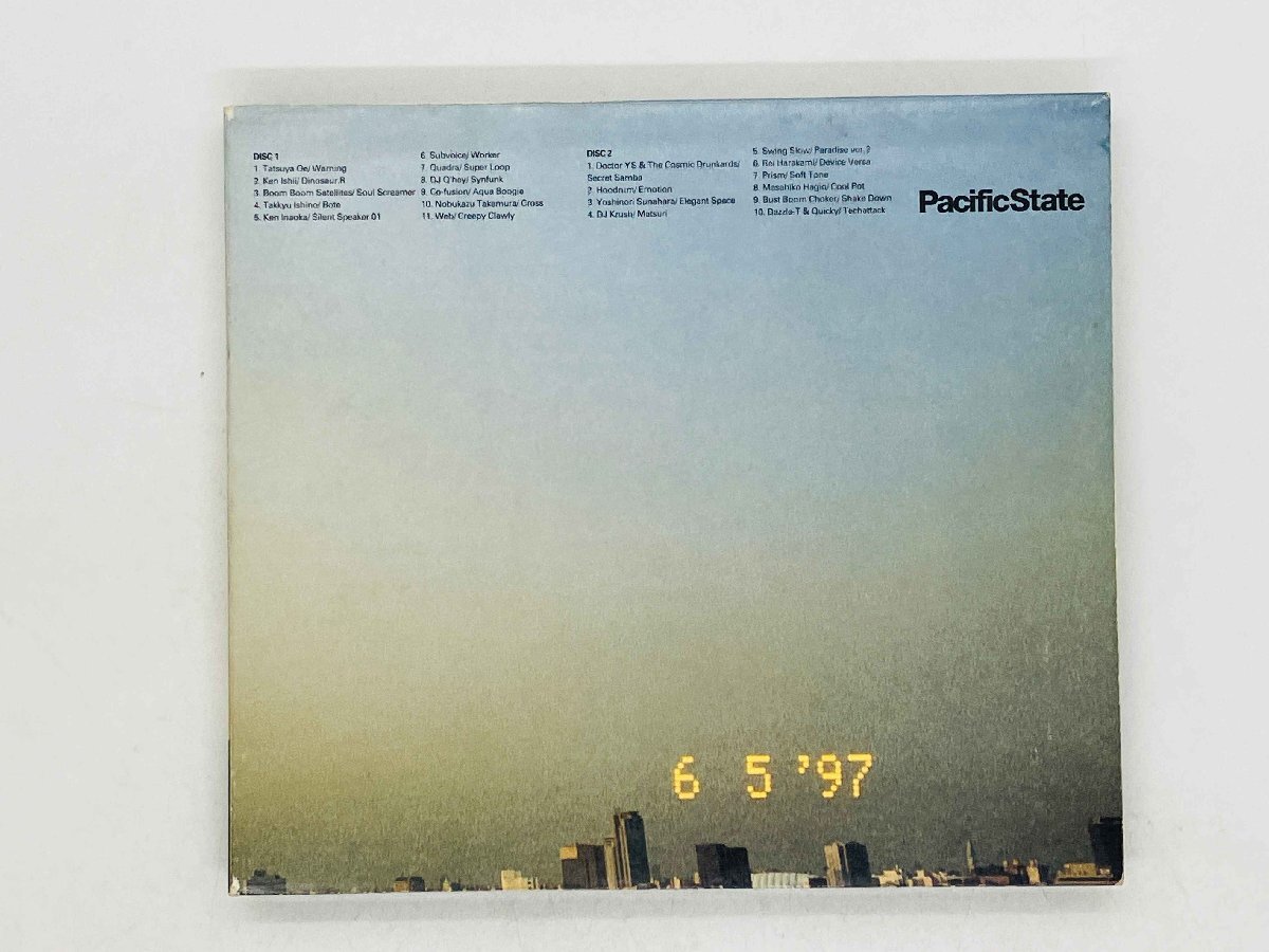 即決2CD Pacific State / 石野卓球、ブンブンサテライツ 他 / Takkyu Ishino,Boom Boom Satellites / 国内盤 SRCS 8233~4 Y42拍卖