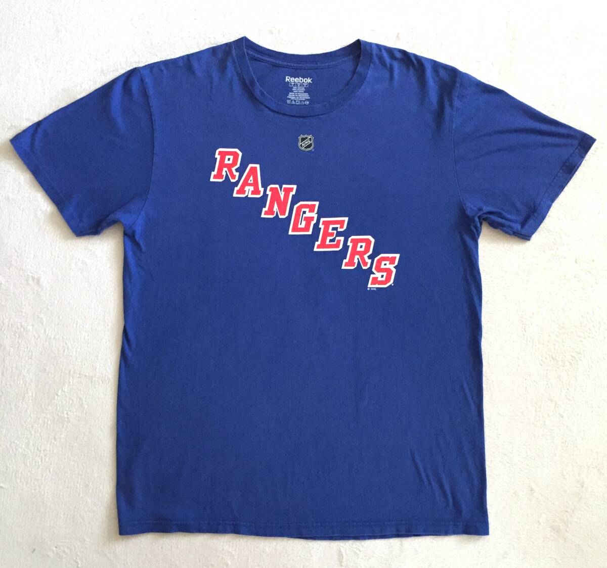 ◆ビンテージ Reebok NHL New York Rangers #93 Keith Yandle Tシャツ アイスホッケー ニューヨーク レンジャース 検 Gretzky グレツキー拍卖