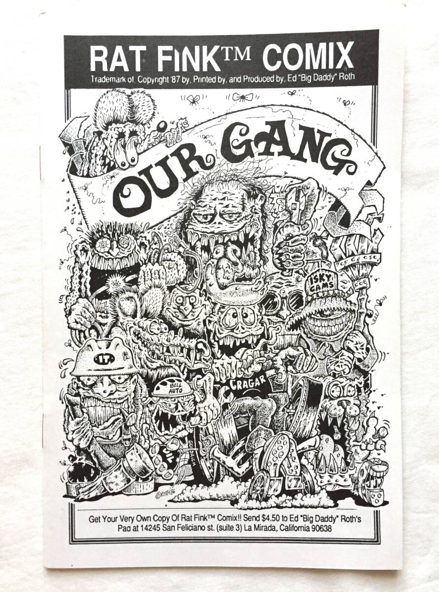 ◆ビンテージ Rat Fink Comix Our Gang Ed Roth ラットフィンク コミックス 拍卖