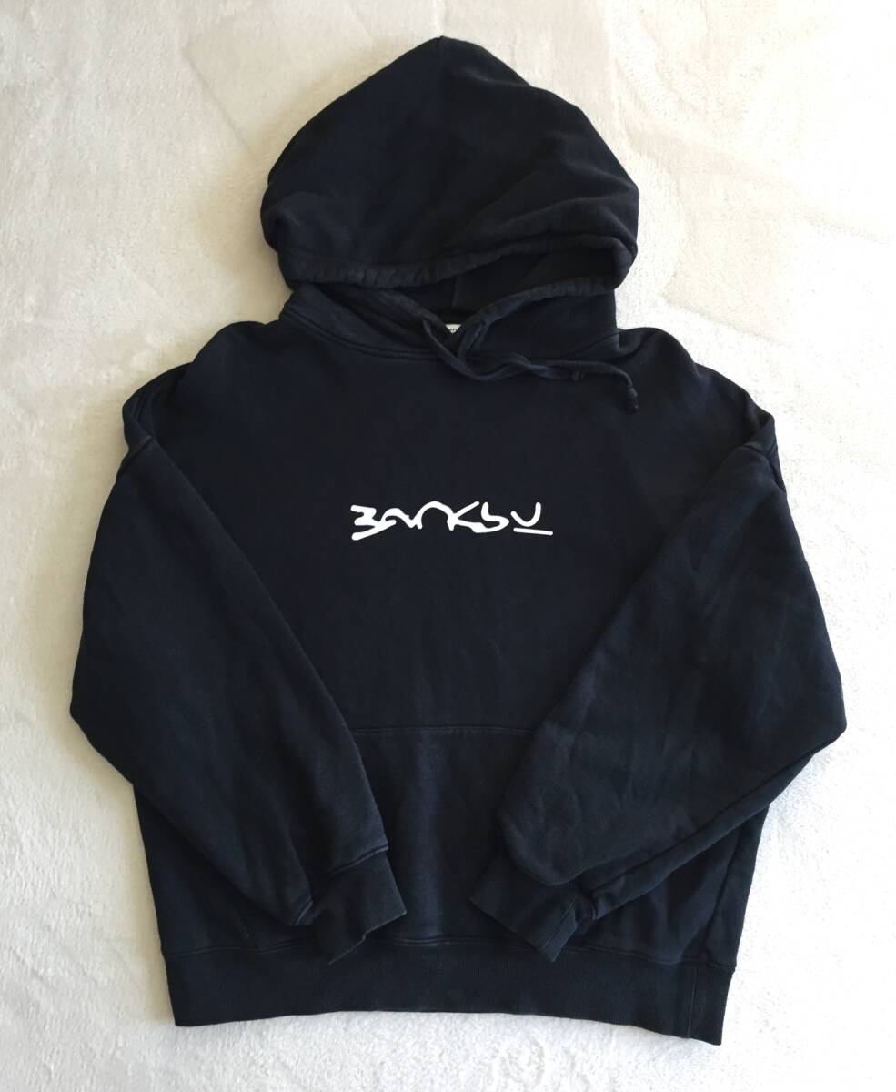 ◆Banksy展 Japan tour オフィシャル パーカ シャツ バンクシー グラフィティ ステンシル拍卖