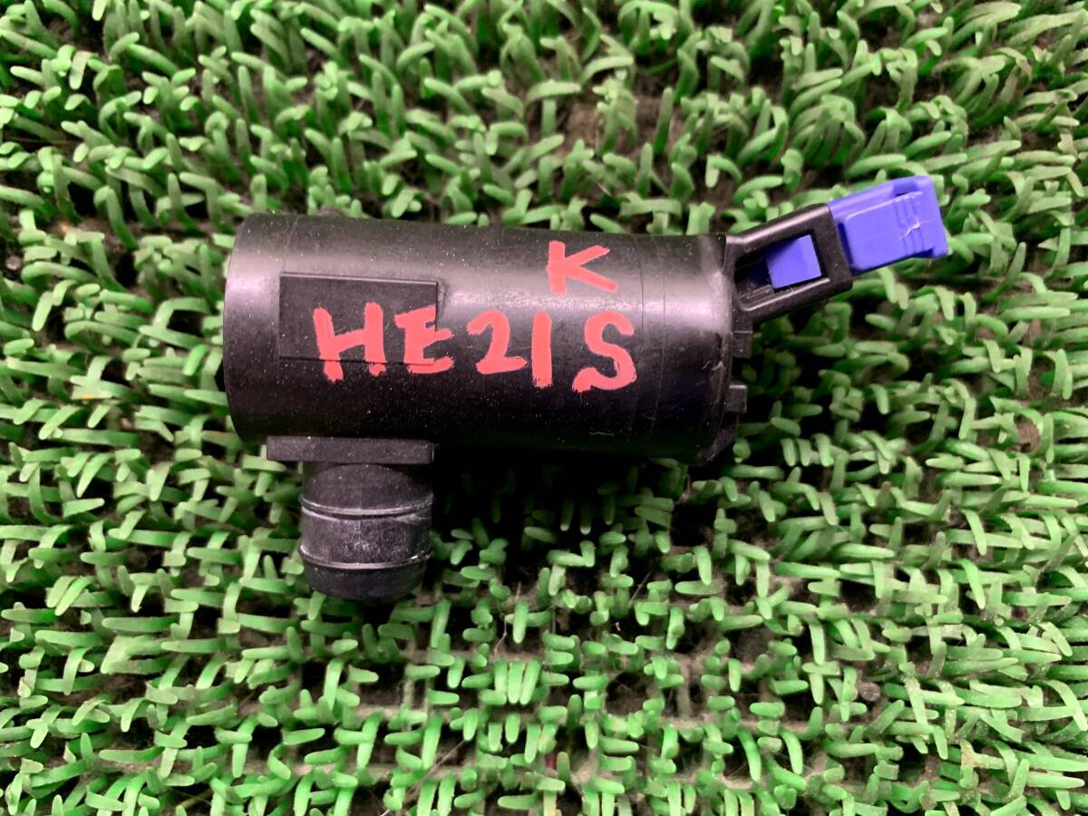 即決値段 動作OK Z2-1 スズキ ラパン HE21S スピアーノ HF21S ウォッシャータンクモーター サブタンクモーター拍卖