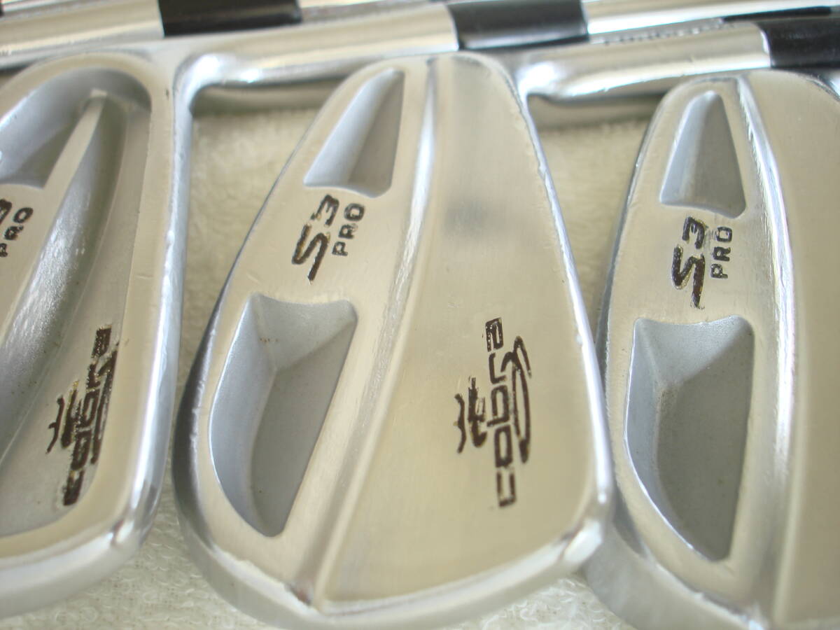 #執筆を先送りする作家▲コブラ COBRA S3 PRO COMBO FORGED 7本拍卖