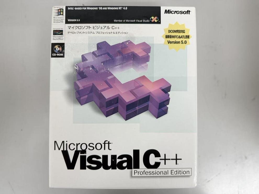 現状品 Microsoft Visual C++ Professional 5.0 マイクロソフト ビジュアル C++拍卖