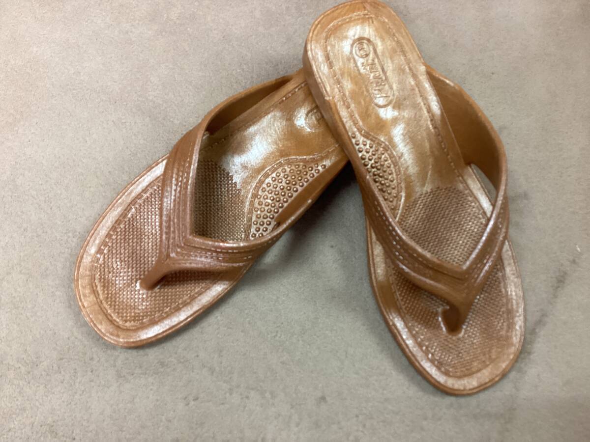 ☆ギョサン 茶 LL 新品 ぎょさん☆拍卖