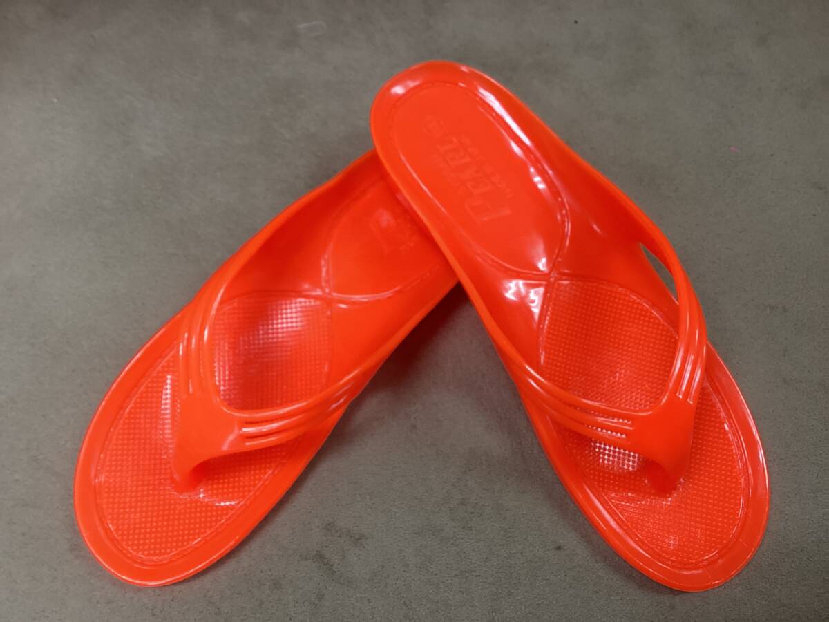 ☆ギョサン 大きいサイズ 蛍光オレンジ 3L 新品 ぎょさん☆拍卖