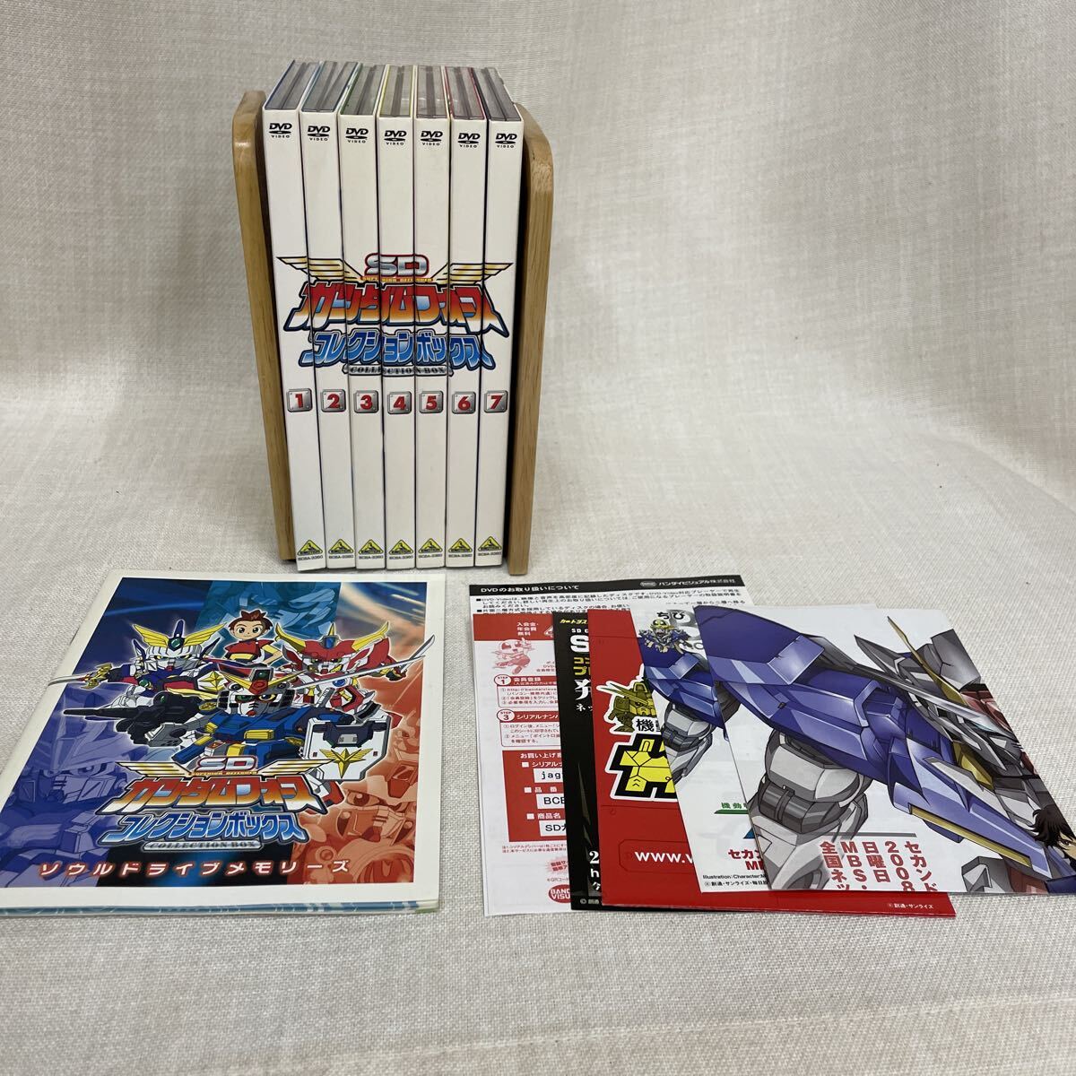 DVD SDガンダムフォース コレクションボックス 7巻 14枚 セット 外箱欠品拍卖