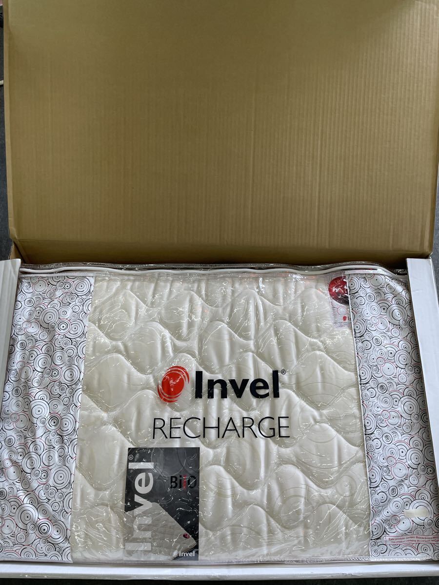 未使用 インヴェル アライヴン リチャージ INVEL RECHARGE 98 × 195 バイオセラミック mig3 寝具 シングル 敷きパッド 経年品拍卖