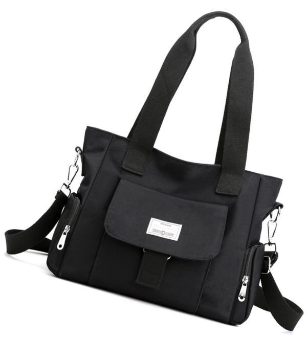 ショルダーバッグ レディース 斜めがけ トートバッグ 軽量 大容量 撥水 ナイロン 斜めがけバッグ ブラック 訳アリ拍卖