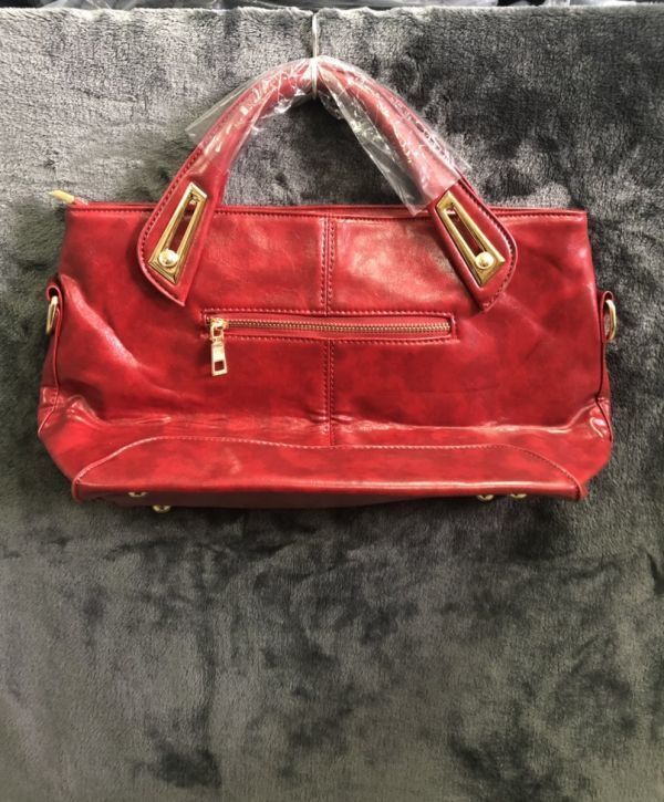 ショルダーバッグ 2way ハンドバッグ レディース レッド 赤 訳アリ拍卖