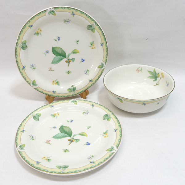 ★ ナルミ 洋食器 ナルミ ボウル&プレート2枚セット (0220508973)拍卖