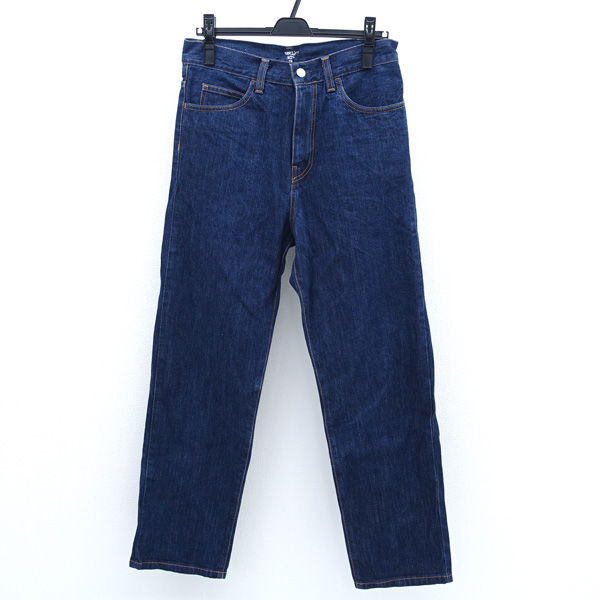 ★ カーハート デニムパンツ SMITH PANT インディゴ W28 900.19PO00217.0419 (0220529636)拍卖