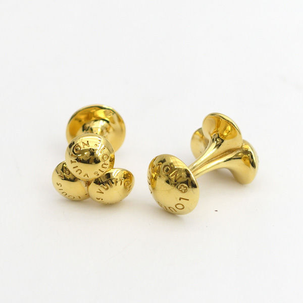 ★ ルイヴィトン カフスリンクス ブトン ドゥ マンシェット ブーケドクルー タイガケース付き M30564(0220449769)拍卖