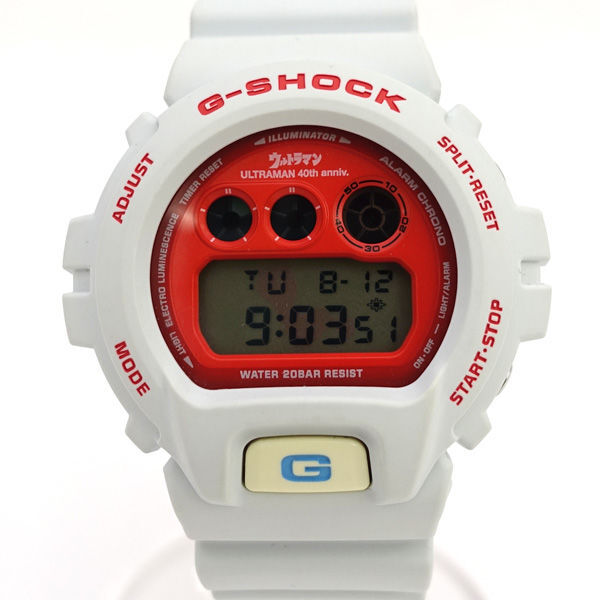 ★ カシオ G-SHOCK ウルトラマン シリーズ 誕生40周年記念 限定 DW-6900FS 稼働品 (0220530067)拍卖