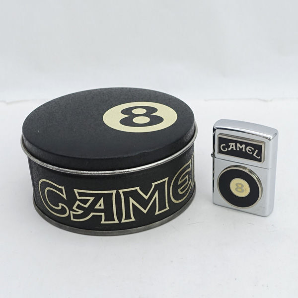 ★ ジッポ CAMEL キャメル 8ボール 1994年製 缶ケース (0220530423)拍卖