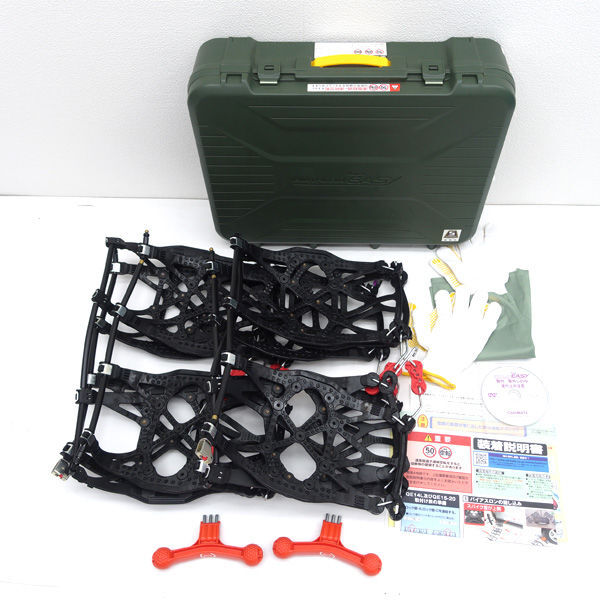 ★ CARMATE カーメイト 非金属タイヤチェーン バイアスロンクイックイージー ジャンク品 現状販売品 QE10L(0220532579)拍卖