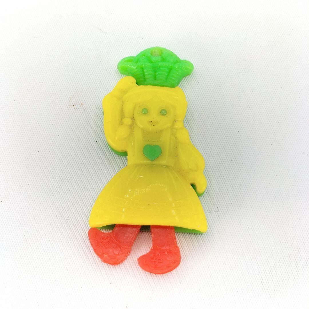 当時物 グリコ おもちゃ 民族衣装 女の子 おまけ プラスチック拍卖