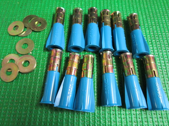 ALCアンカー オネジタイプ M8 サンコー 品番AX-M8 12ケで¥1200 送料¥185拍卖