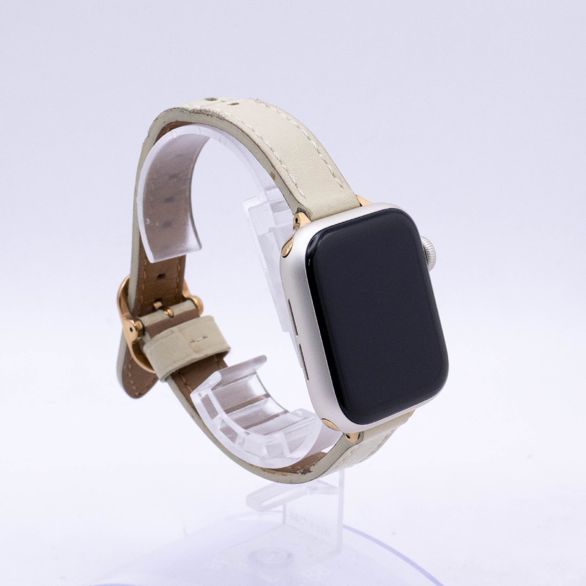 Apple Watch SE 第2世代 40mm アルミニウム (GPS) 32GB スターライト MR9W3LL/A バッテリー99%拍卖