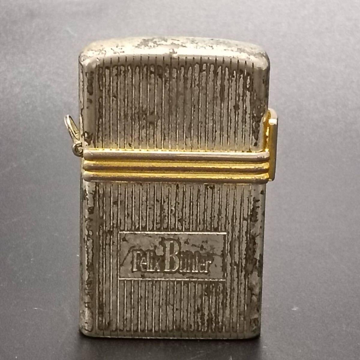【レア】 Felix Buhler フェリックスビューラー ガスライター シルバーカラー 銀色 喫煙具 喫煙グッズ ヴィンテージ タバコグッズ拍卖