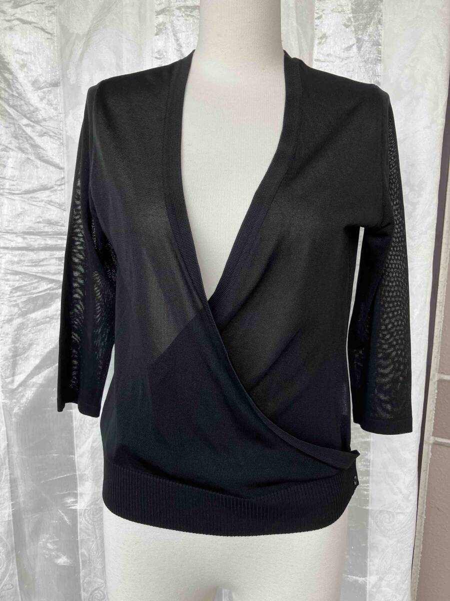 INDIVI インディヴィ 変わりカーディガン サイズ38拍卖