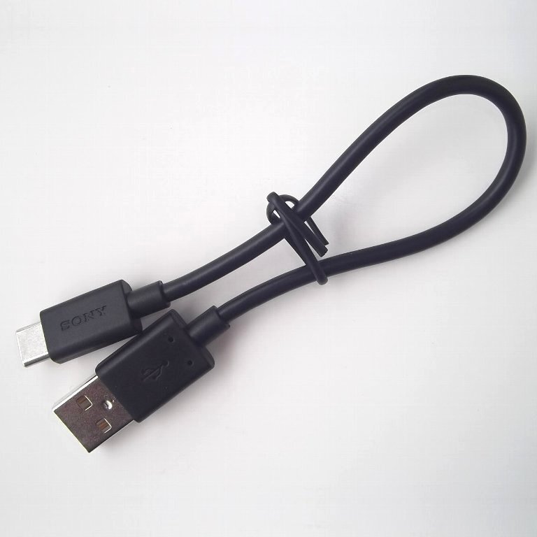 ■SONY WF-1000XM3 純正付属品 USB TYPE-C 充電ケーブル Black 新品未使用 定形外 送料140円 (1)拍卖
