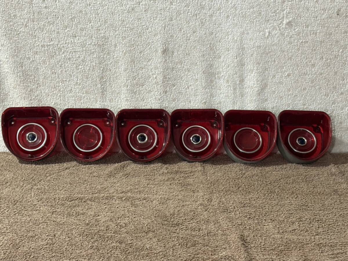 ★ シボレー インパラ カスタム ローライダー アメ車 68 インパラ テールレンズ テールランプ 6個セット!ベルエア ローライダー 1968!拍卖