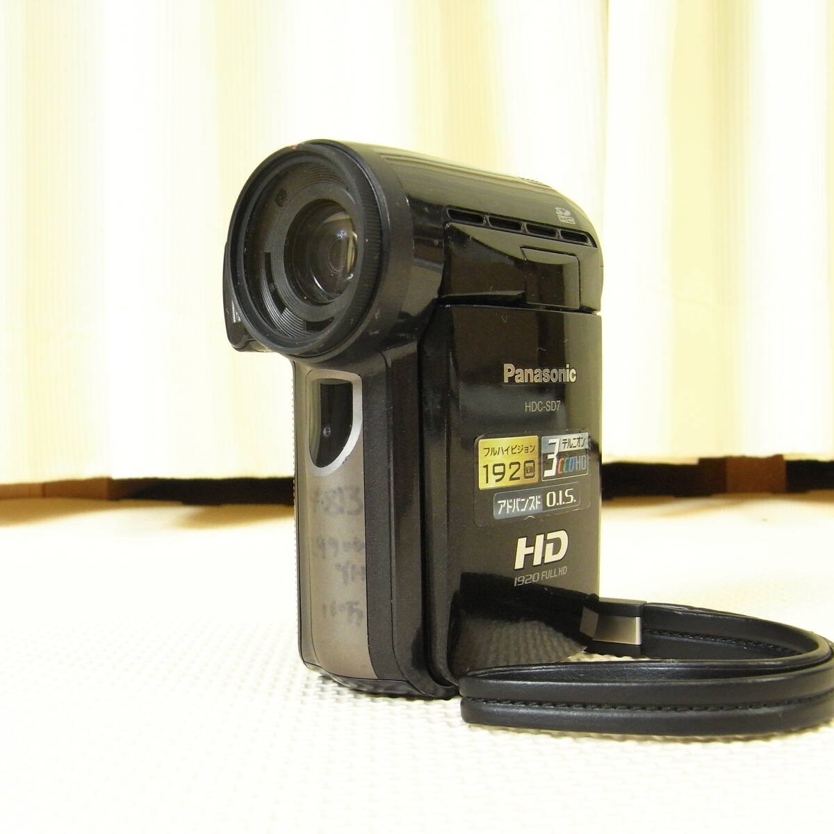 動作未確認 Panasonic デジタルハイビジョンビデオカメラ HDC-SD7 + Kenko Pro1D protector フィルター FULL HD video camera パナソニック拍卖
