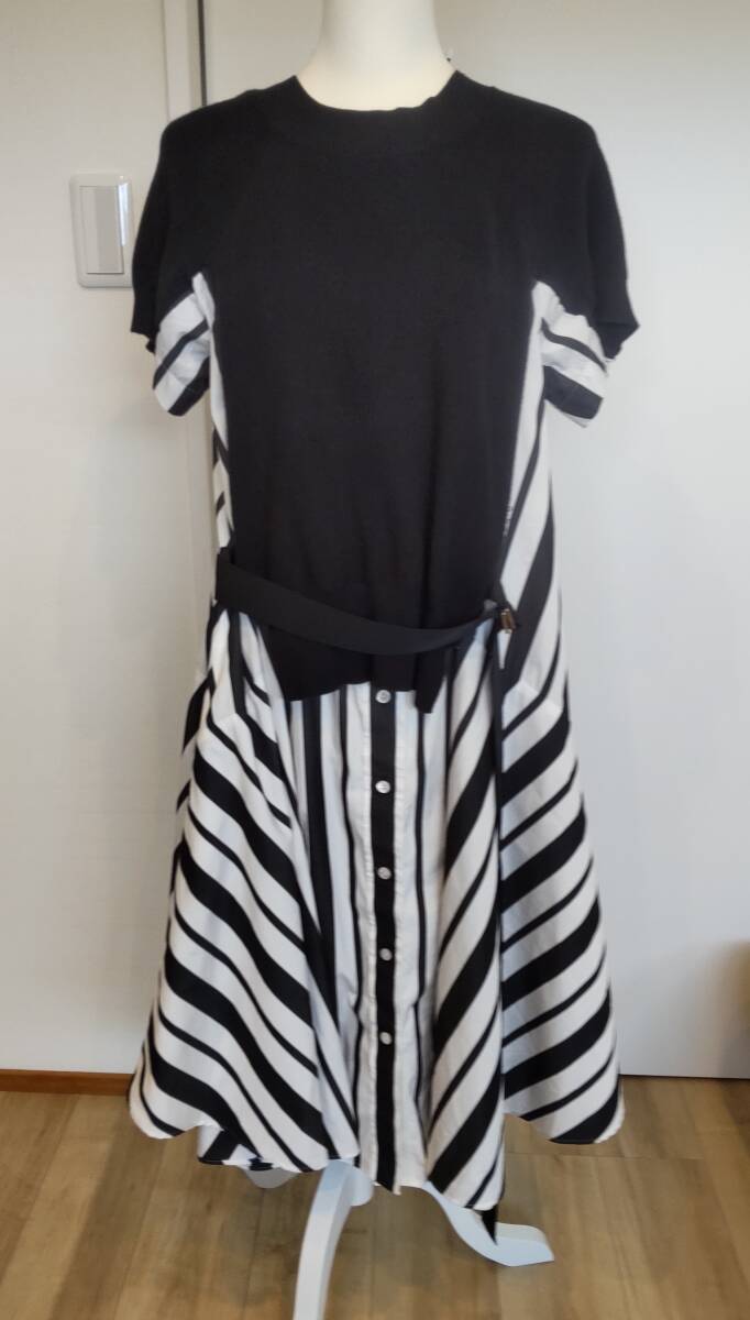 sacai ニットドッキングワンピース拍卖