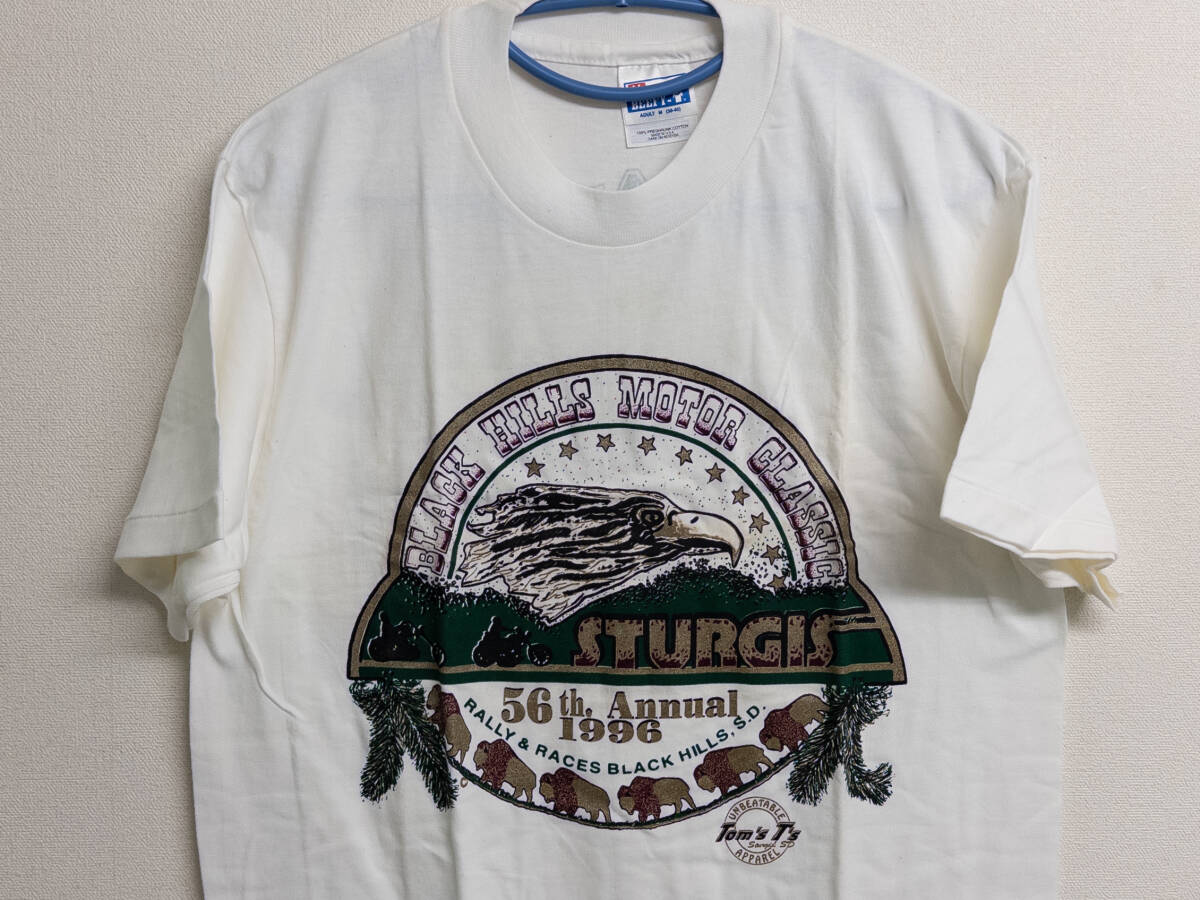 3Q売切!税無し◇【USA買付/イベント限定品】STURGIS 1996 Tシャツ Mサイズ★バイカーズ★検ハーレーダビッドソン★★0821-5拍卖