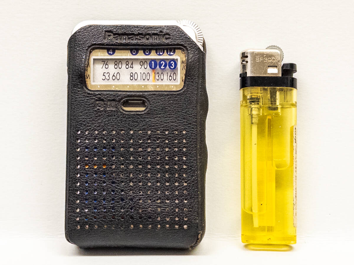 3Q売切!税無し◇パナソニック ポケットラジオ RF-NA20R★ワイドFM対応★イヤホン不可★★0826-13拍卖
