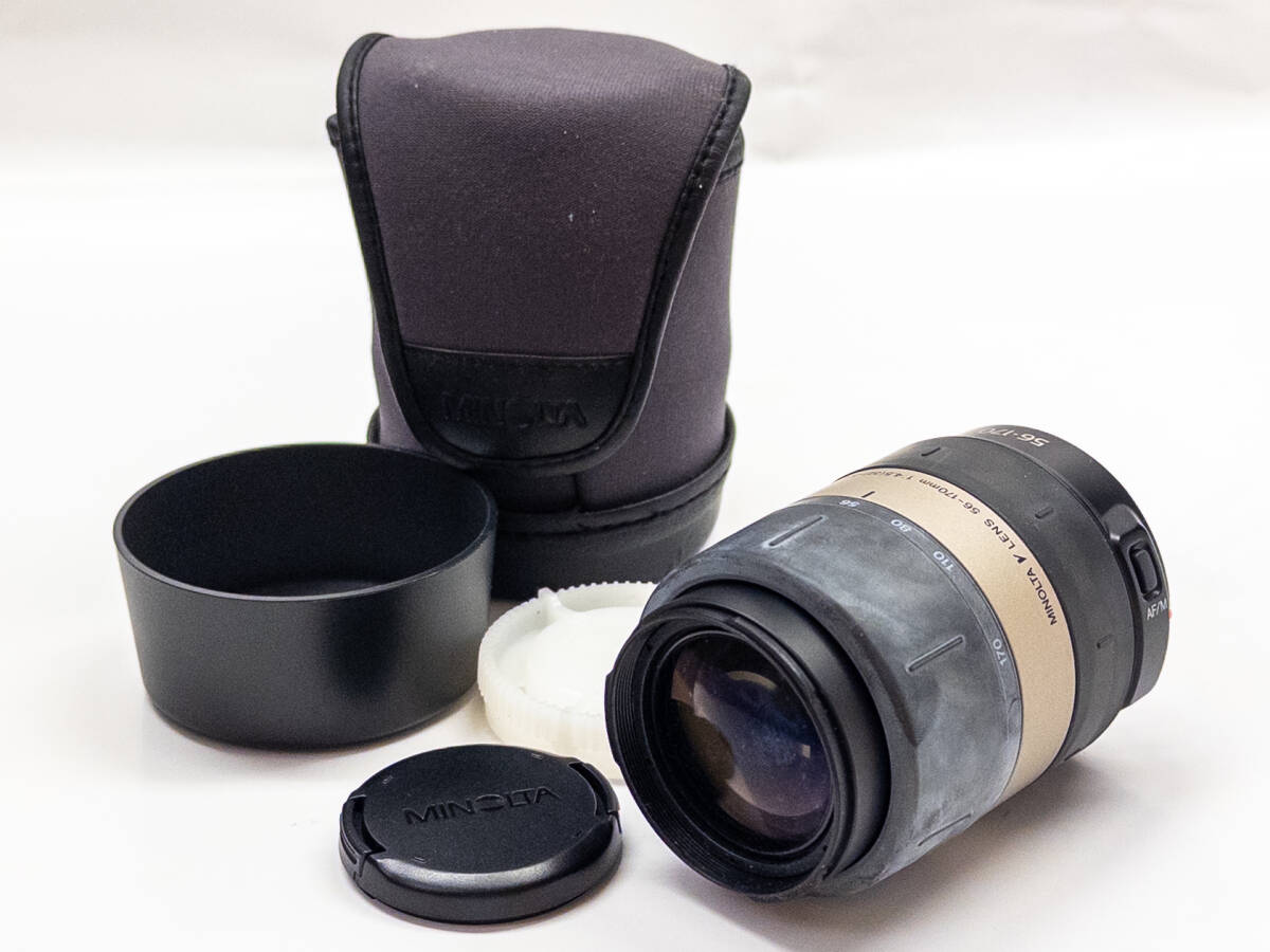 3Q売切!税無し◇ミノルタ 56-170mm 1:4.5(32)-5.6 ズームレンズ★オートフォーカス★カメラレンズ★★0827-5拍卖