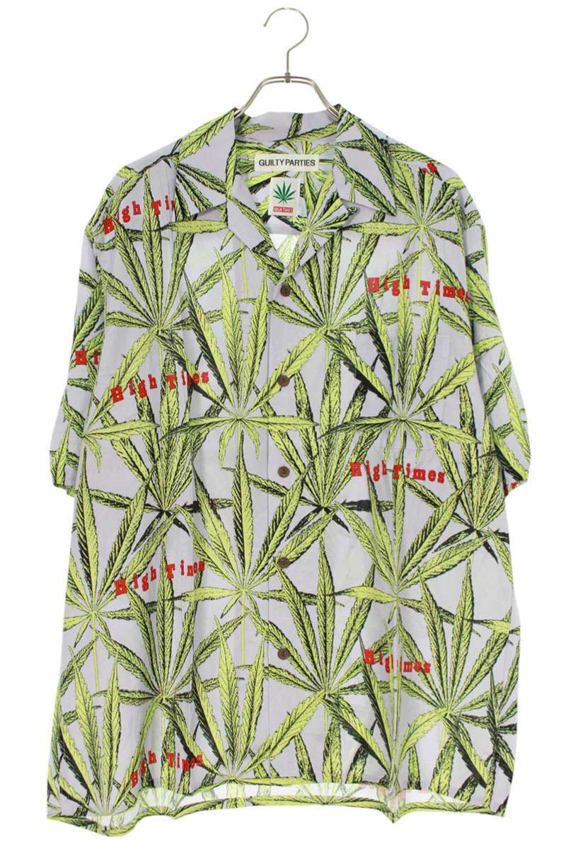 ワコマリア サイズ:XL HIGHTIMES-WM-HI05 ハイタイムズハワイアン半袖シャツ 中古 BS99拍卖