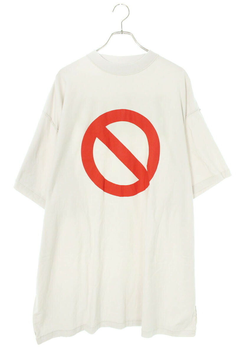 バレンシアガ サイズ:4 787358 TQVG8 BFRND Series Inside-Out T-Shirt インサイドアウトTシャツ 中古 BS55拍卖