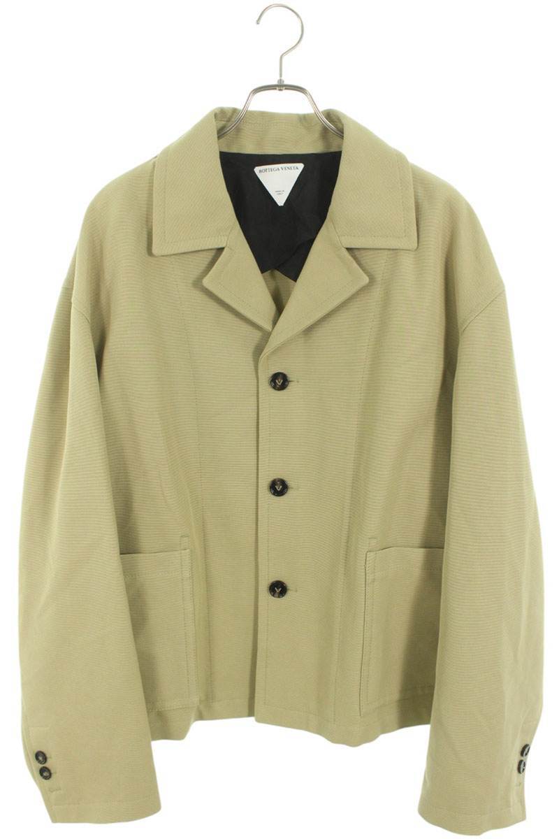ボッテガヴェネタ サイズ:54 735900 V2KT0 襟付きコットンブルゾン 中古 BS55拍卖