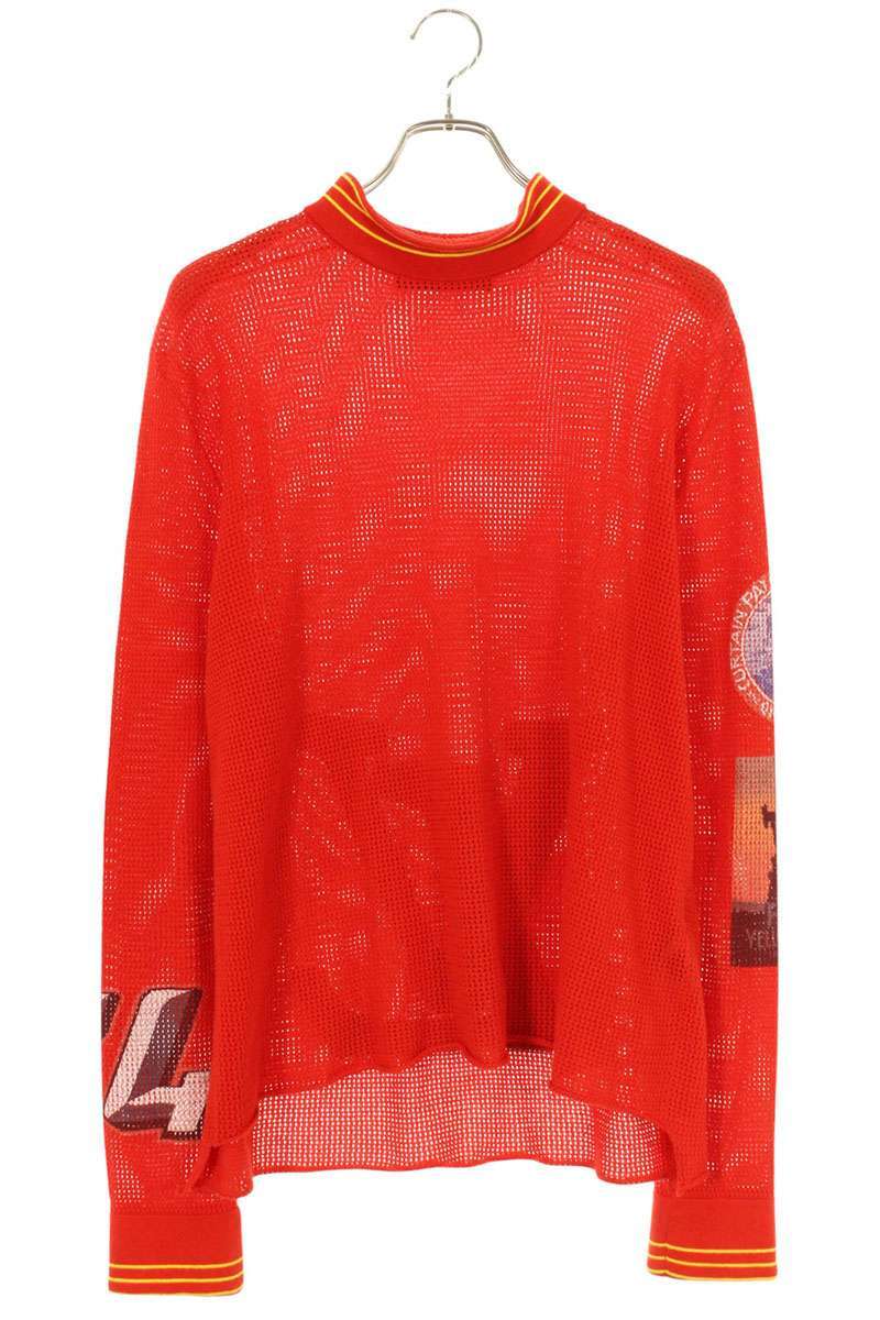 ルイヴィトン サイズ:S 19SS RM191 F77 HGN84W LVビーズ装飾サマーニット 中古 BS99拍卖