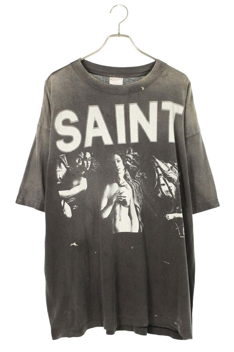 セントマイケル サイズ:XXL 25SS SM-HR1-0000-0004 SAINT MARIAプリントTシャツ 中古 OM10拍卖