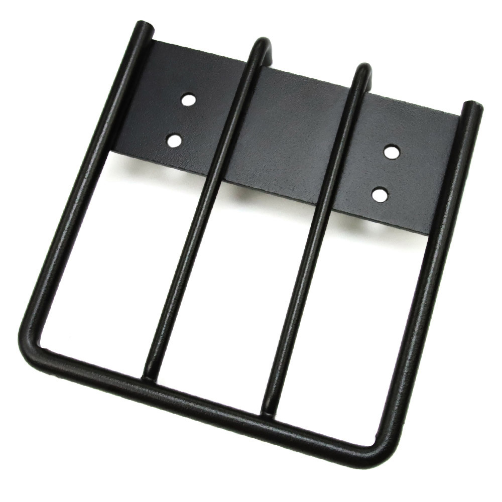 クロスカブ50/110 AA06 JA45 JA60用 フロントキャリア スチールパイプ製 黒塗装 (トクトヨ)Tokutoyo拍卖