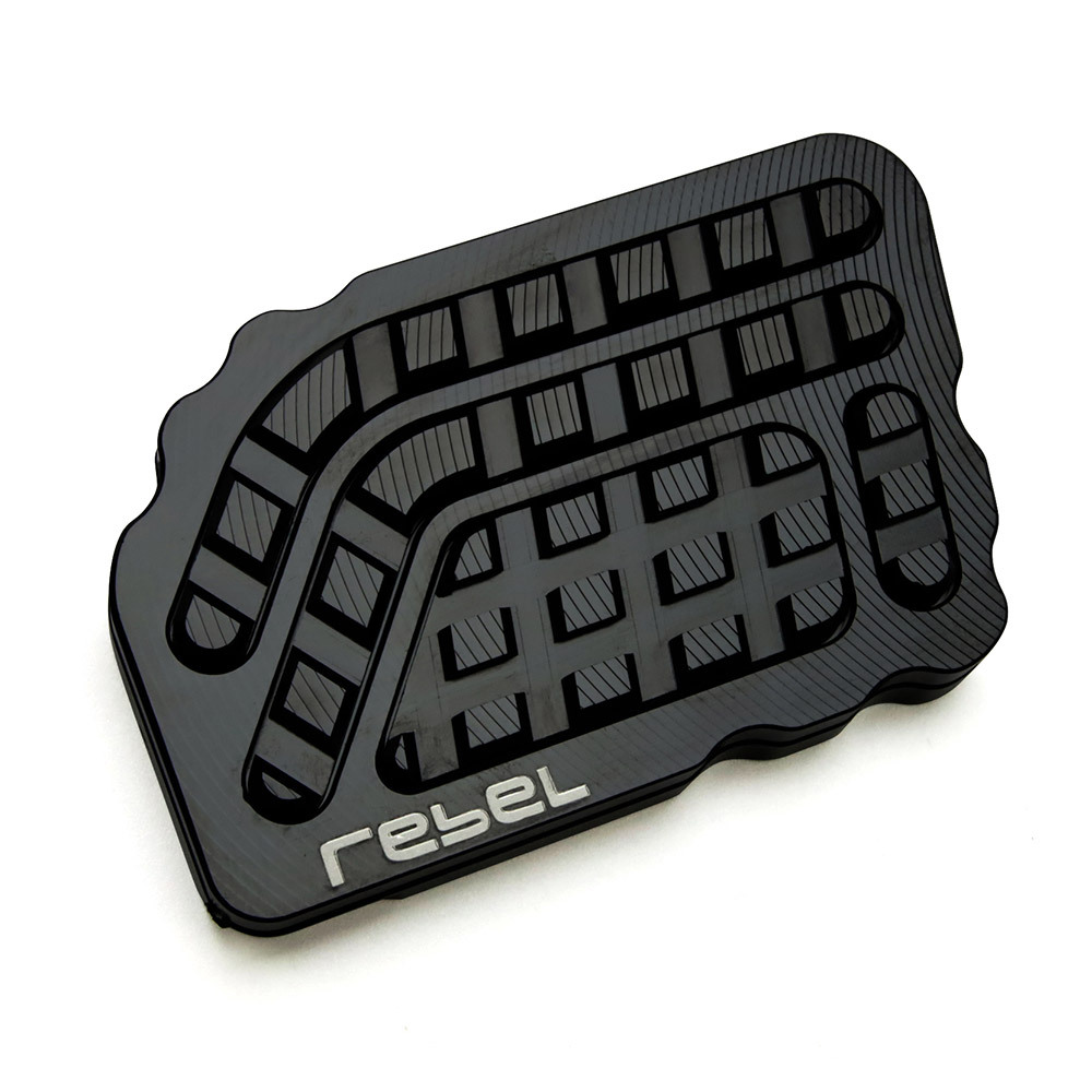 レブル250 / 500(2017?2021)用 リアブレーキレバーエクステンション アルミ製 黒色 ブレーキペグパッド カスタムパーツ ドレスアップ拍卖