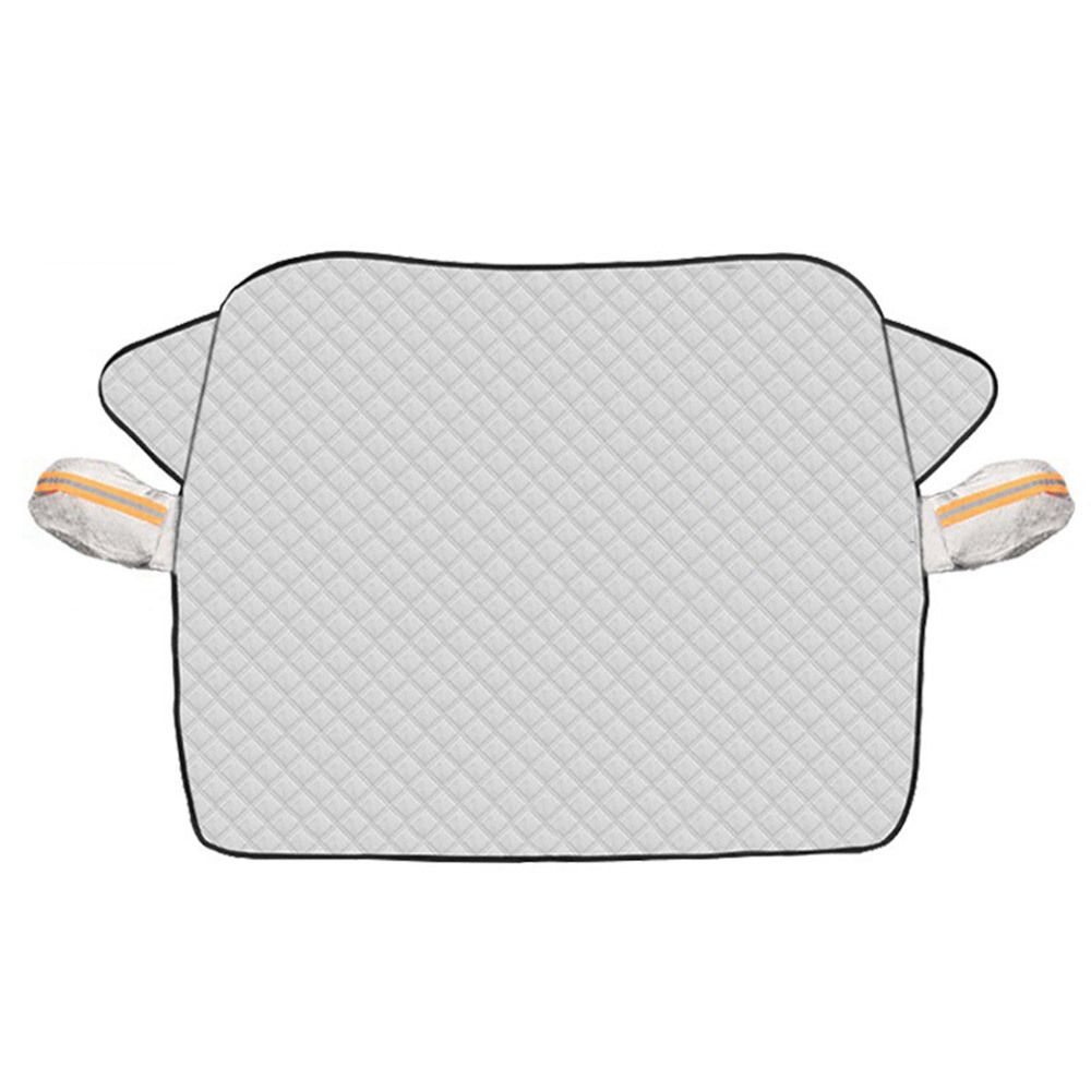 車カバー 車フロントガラス 凍結防止カバー サンシェード 霜よけ 黄砂 雪対策 厚手 遮光断熱 四季兼用 内臓磁石 収納袋付きSサイズ拍卖